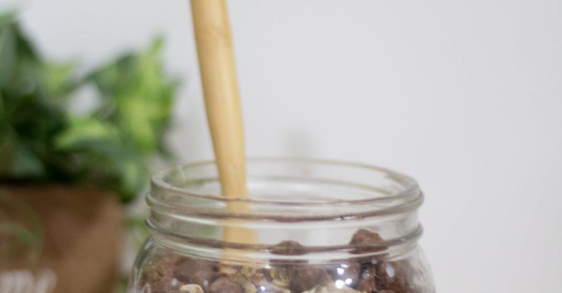 Overnight Oats - Clear Glass Jar