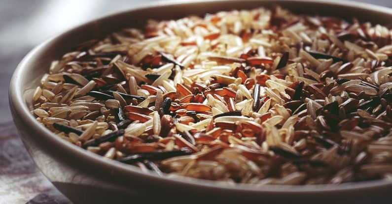 Rice - Rice in White Ceramic Bowl