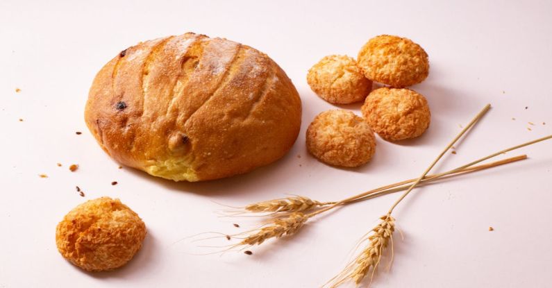 Yeast - Round Bread On White Surface