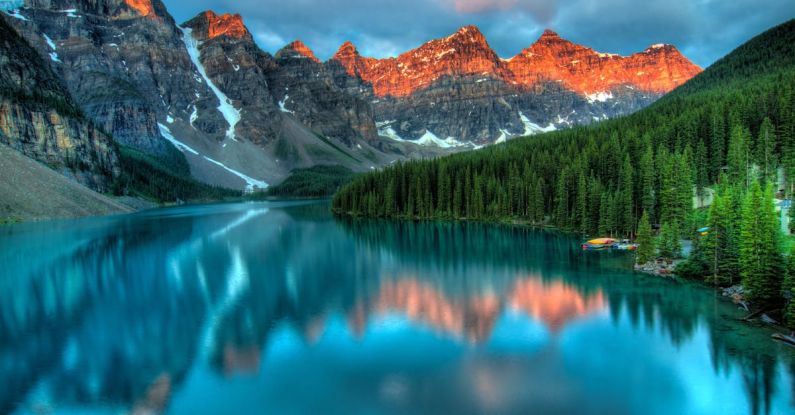 Latkes - Lake and Mountain