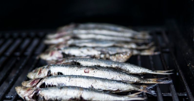 Grilled Seafood - Photo of Raw Fish on Grill